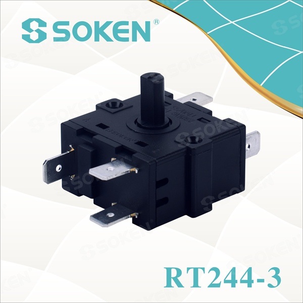 5 Kargua birakaria 30 gradu batera Switch (RT244-3)