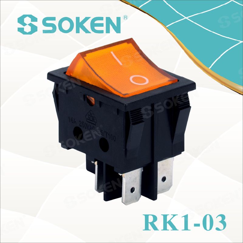 Goleuedig Rocker Switch