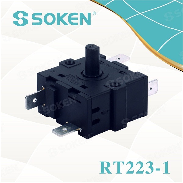 Soken Bremas 3 Phase Changeover Switch 16A 250V T100 Rt223-1