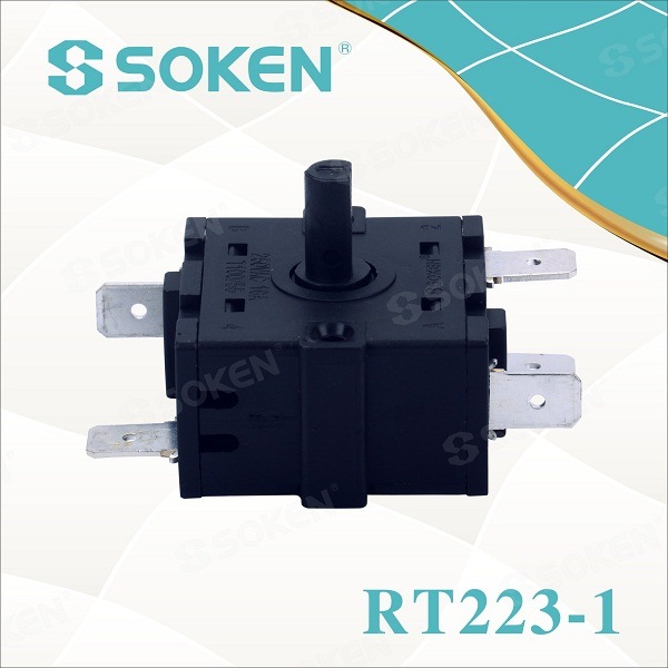 Soken Bremas 3 Phase Changeover Switch 16A 250V T100 Rt223-1