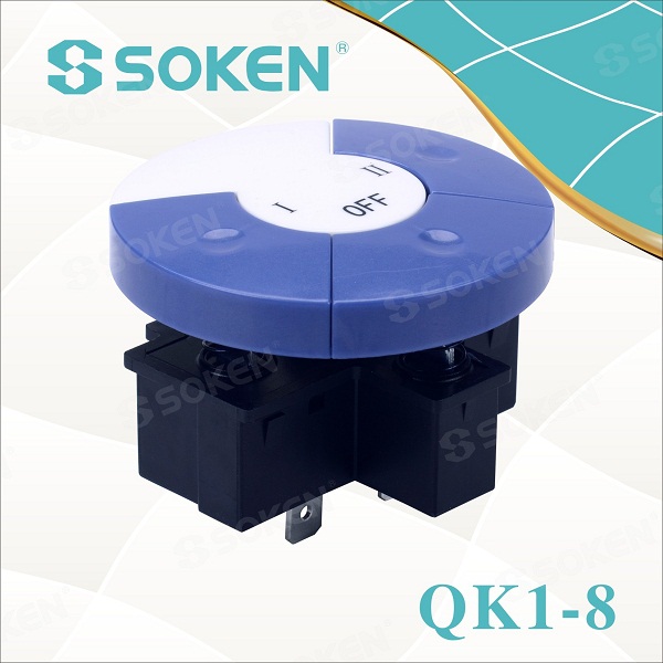 18 Years Factory 20a Isolator Switch -
 Soken Qk1-8 4 Position Ectrical Key Switch – Master Soken Electrical