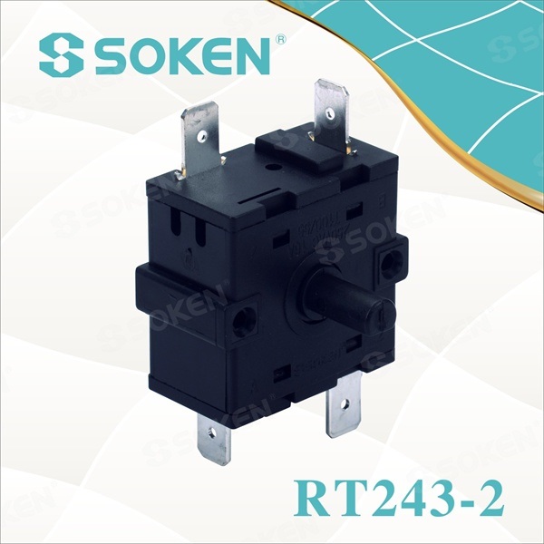 100% Original Factory Push Key Tact Switch -
 5 Position Rotary Switch with 16A 250V (RT243-2) – Master Soken Electrical