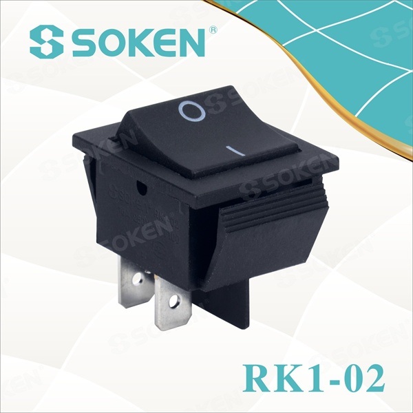 Big Discount Micro Push Button -
 Automotive Dpst Power Rocker Switch – Master Soken Electrical