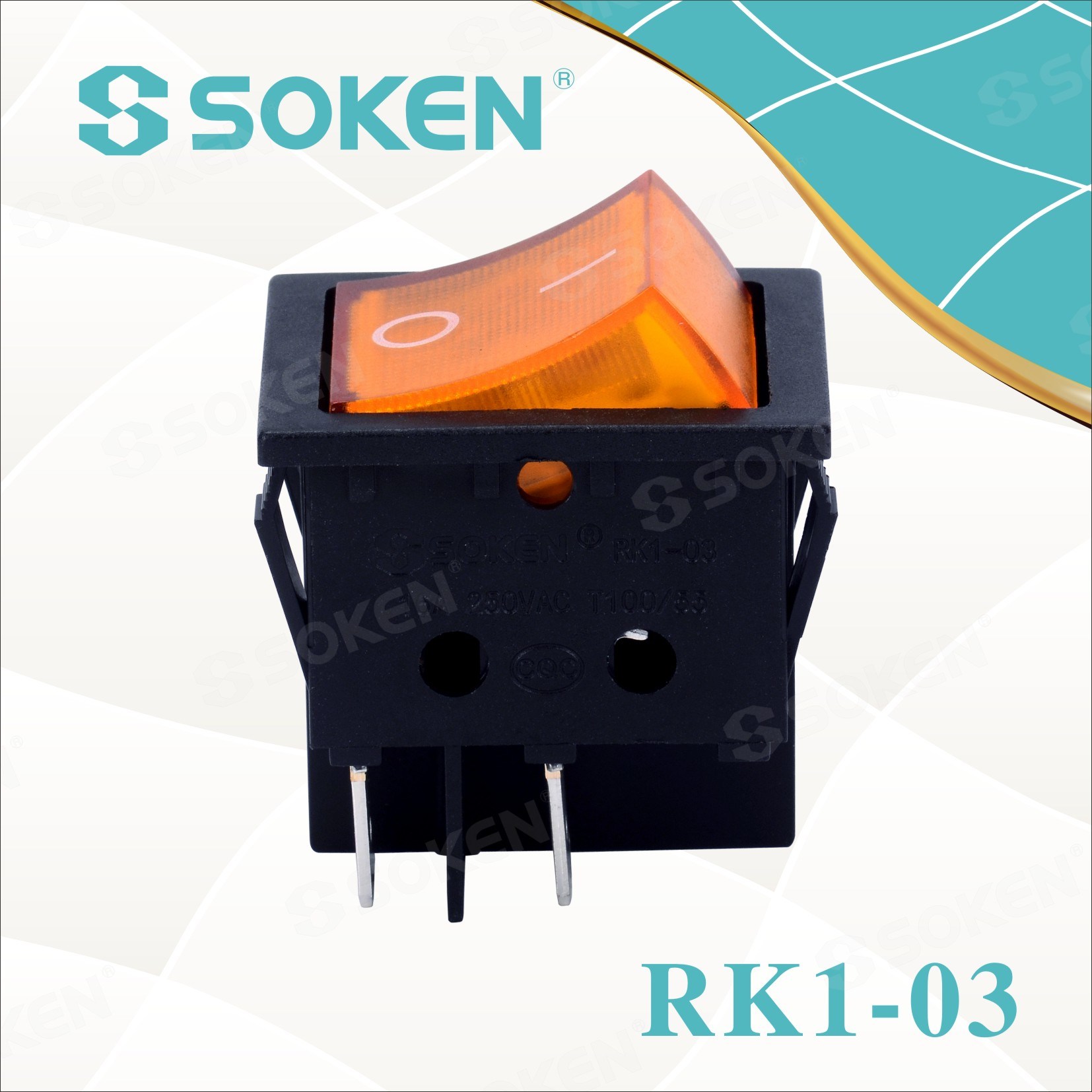 Fixed Competitive Price Plastic Switches Cover -
 Illuminated Rocker Switch – Master Soken Electrical