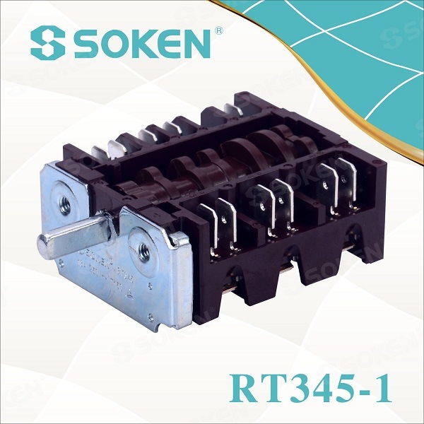 Factory Price For Long Leg Tact Switch -
 Key Oven Parts for 4 Position Rotary Switch T150 TUV – Master Soken Electrical