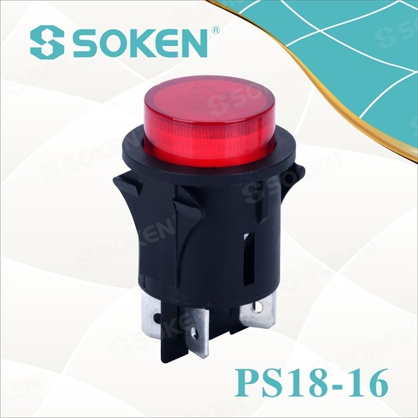 Reasonable price for Dual Color Indicator Lamp -
 LED Push Button Switch in Red, Green, Orange – Master Soken Electrical