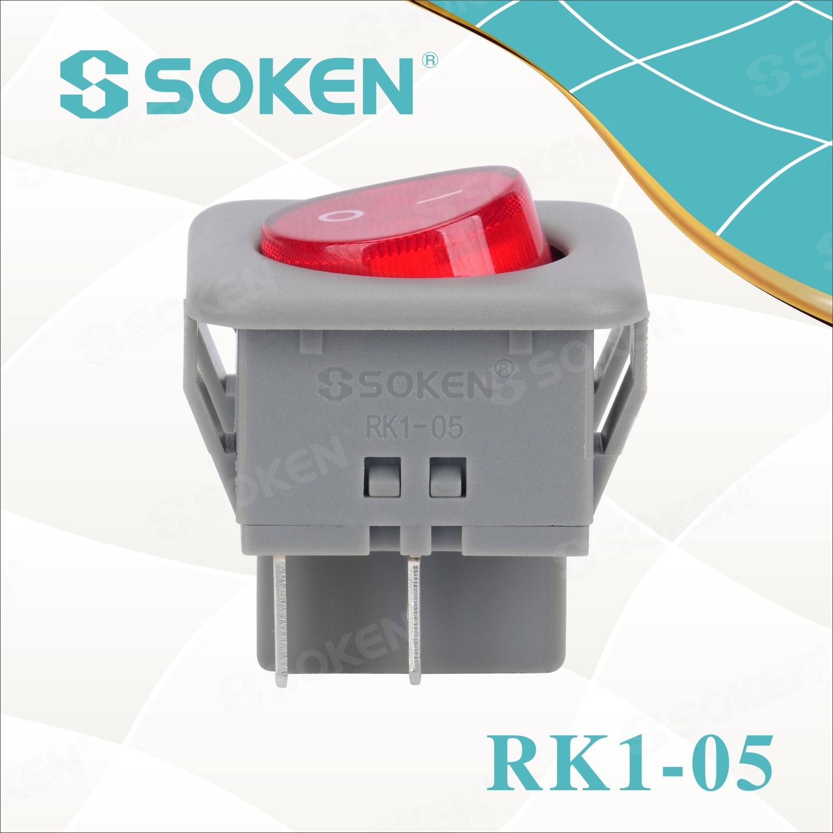 Factory making 63a Isolator Switch -
 Lighted on off Dpst Rocker Switch – Master Soken Electrical