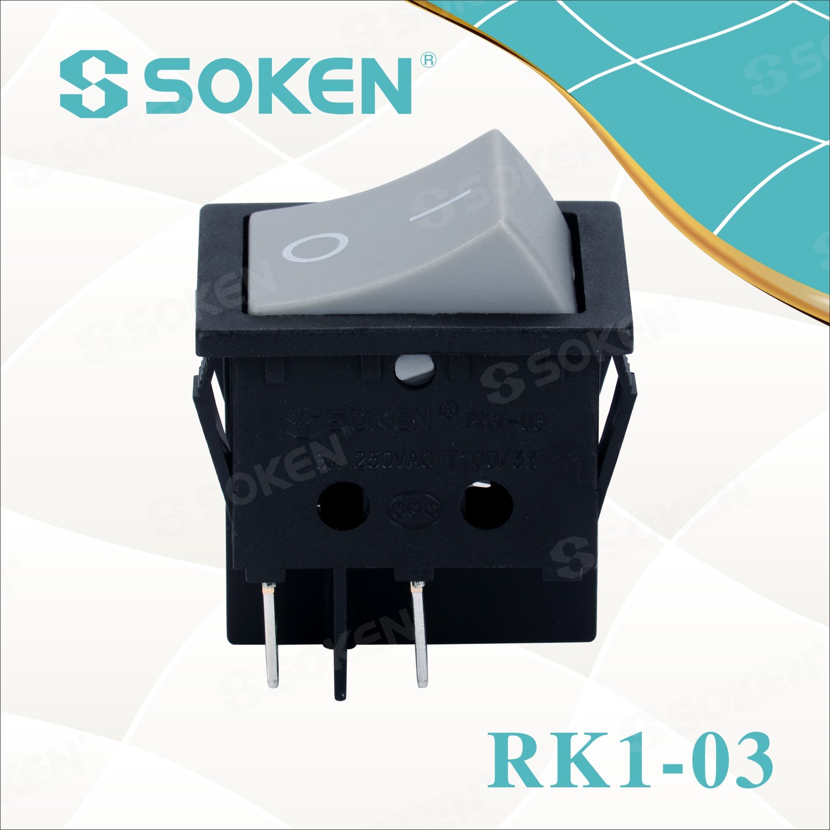 One of Hottest for Auto On Off Switch -
 Lighted on off Rocker Switch 4 Pins – Master Soken Electrical