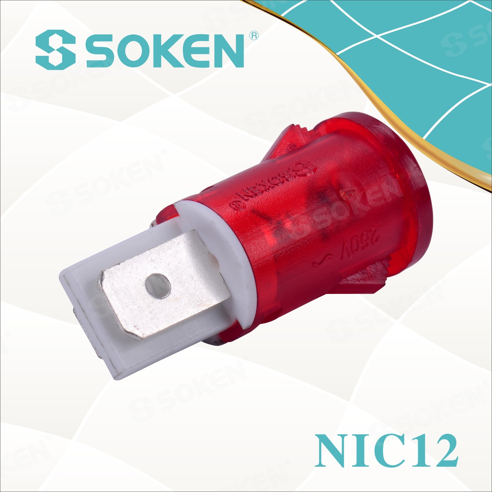 Chinese wholesale Waterproof Led Rocker Switch -
 Neon Indicator Light with 110V, 125V, 24V, 12V – Master Soken Electrical