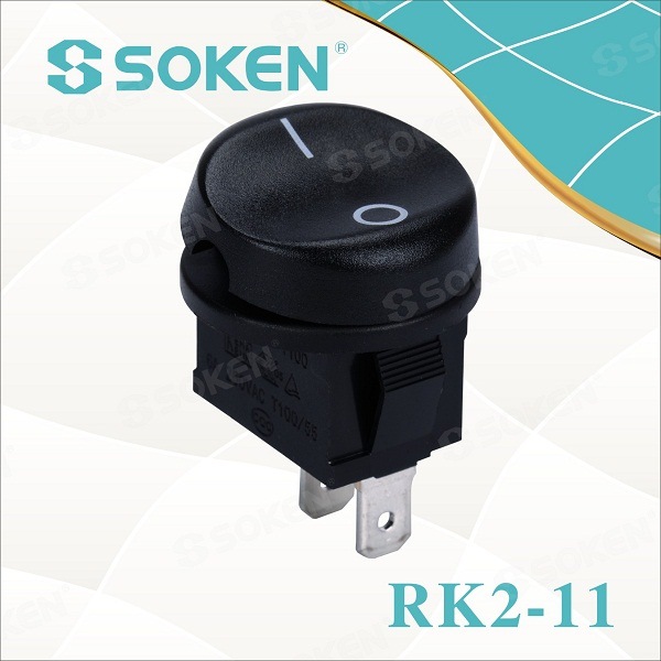 Wholesale Discount Key Pushbutton Switch -
 Rk2-11 Defond Kema Magnifier Rocker Switch 6A 250VAC T85 – Master Soken Electrical