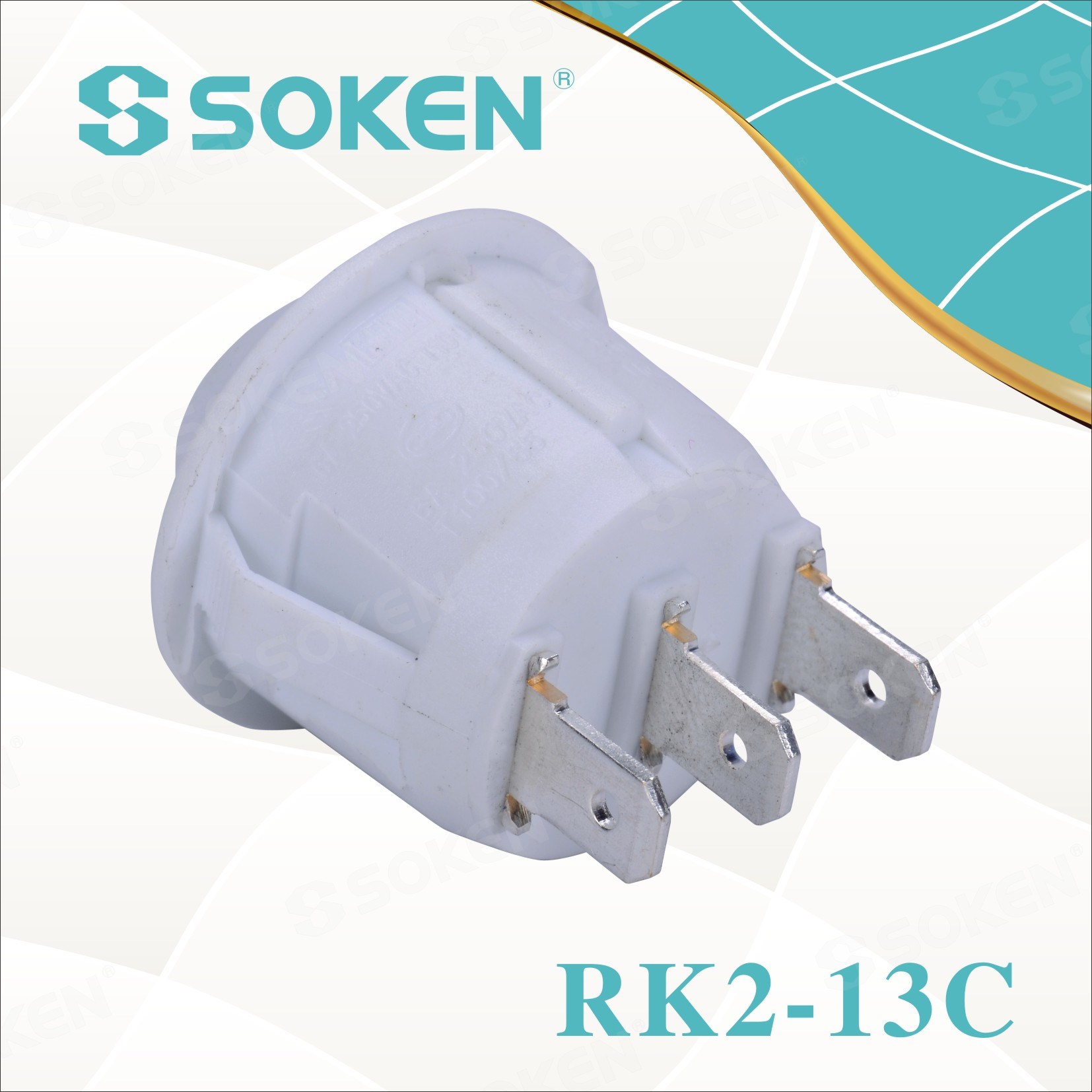 Renewable Design for Roller Shutter Key Switch - Soken 24V Rocker Switch – Master Soken Electrical detail pictures