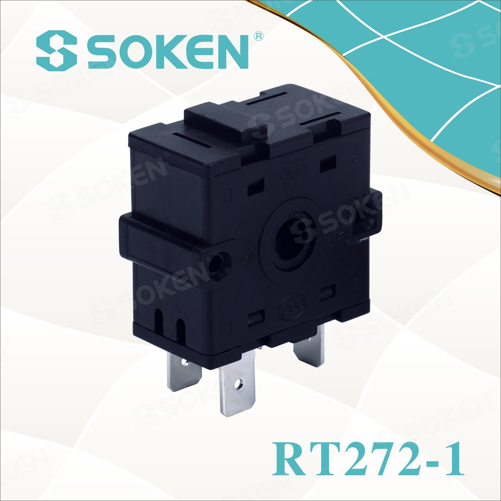 Factory Cheap Hot 3 Pin Micro Switch -
 Soken 8 Position Rope Chain Rotary Switch – Master Soken Electrical