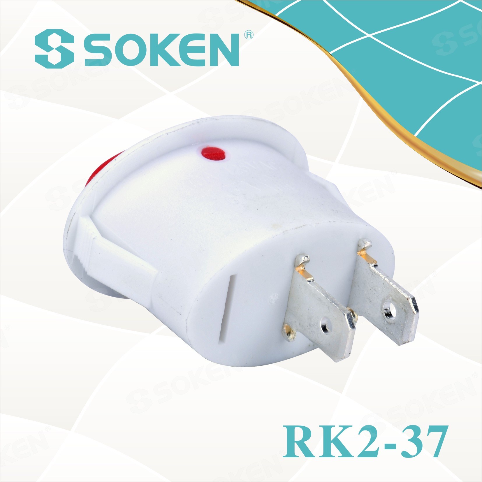 OEM Supply Signal Pilot Indicator Light -
Soken Oval Rocker Switch – Master Soken Electrical detail pictures