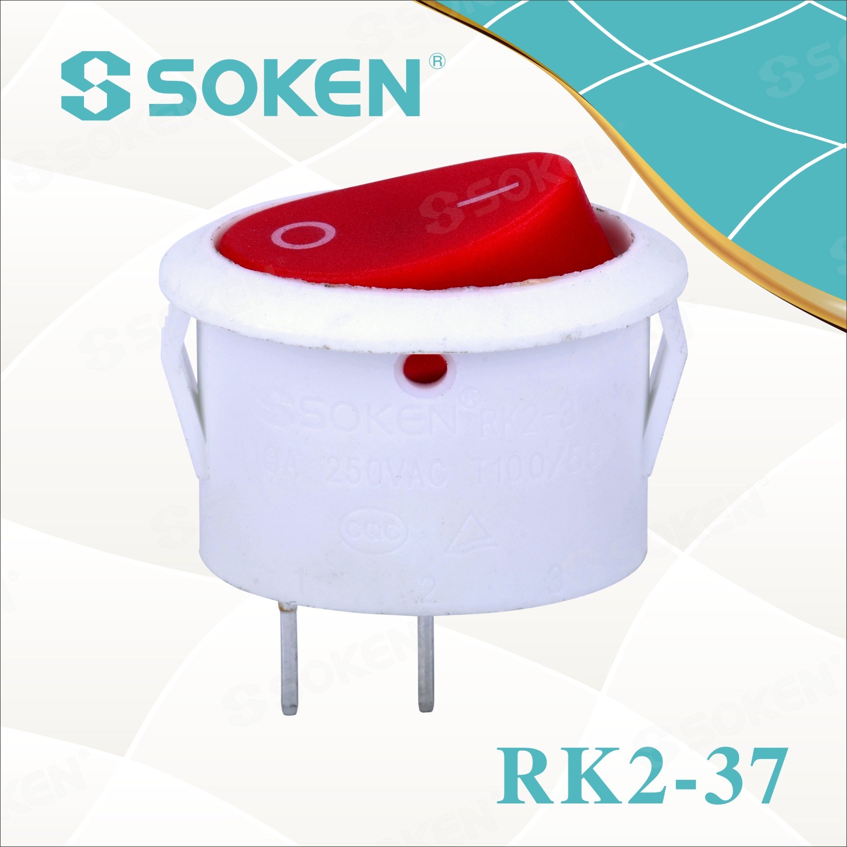 OEM Supply Signal Pilot Indicator Light -
Soken Oval Rocker Switch – Master Soken Electrical detail pictures