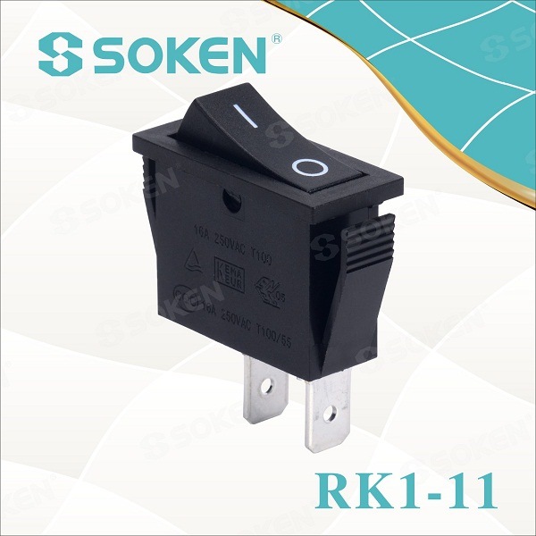 OEM Customized Home Appliance Switch -
 Soken RoHS UL Single Pole Rocker Switch T85/Defond Switches – Master Soken Electrical