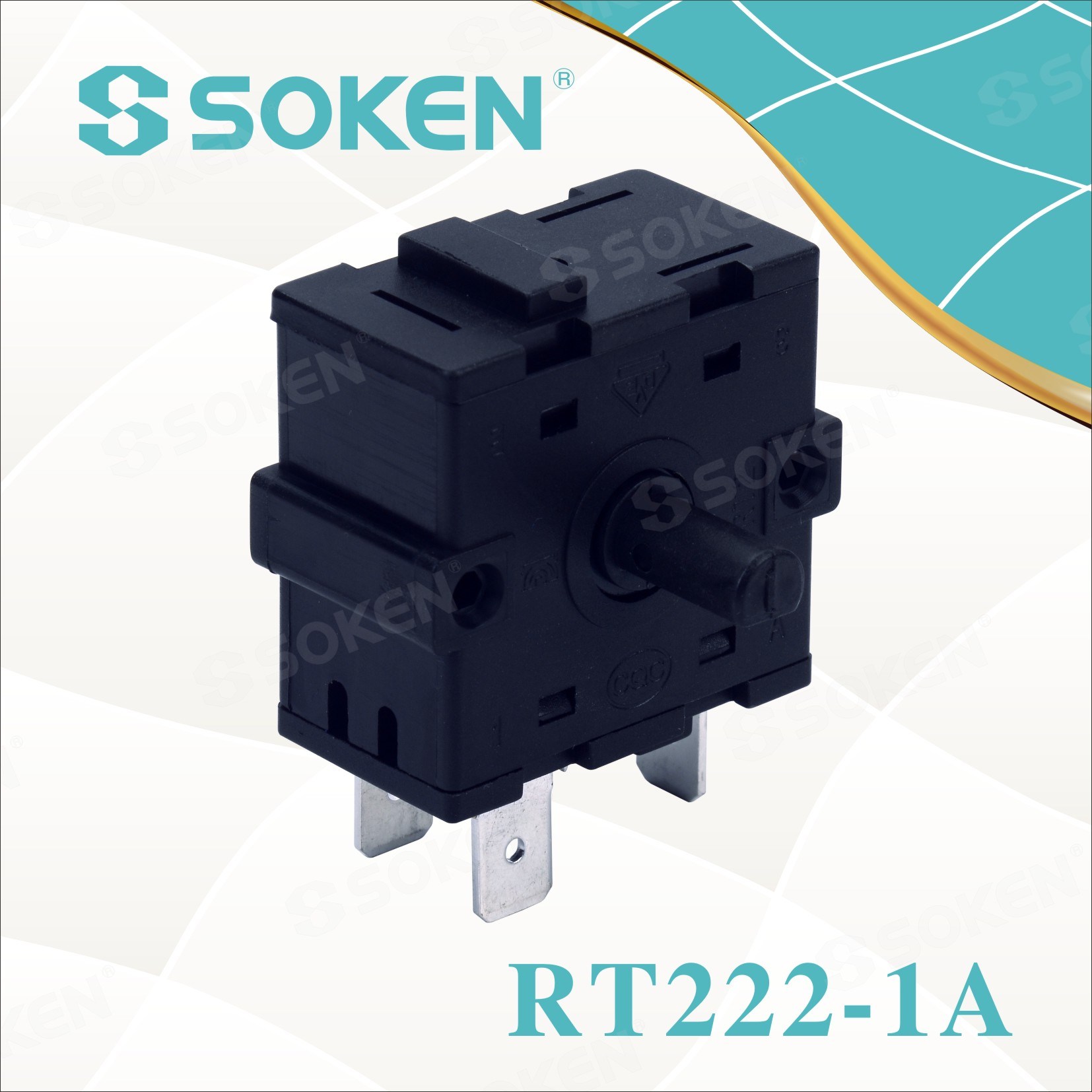 Well-designed Ceramic Rocking Switch -
 Soken Rotary Switch 2 Position – Master Soken Electrical