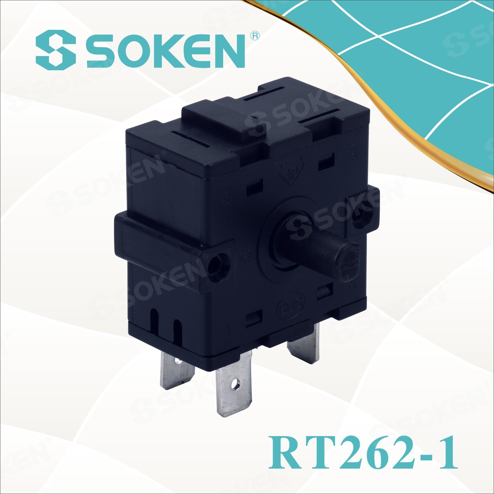 Wholesale 2p2t Ship Rocker Switch -
 Soken Rotary Switch for Blender – Master Soken Electrical