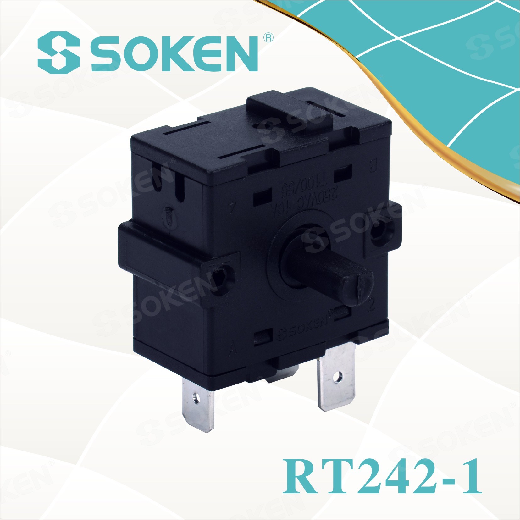 Cheapest Price Illuminated Rocker Switch -
 Soken Rotary Switch for Cooker – Master Soken Electrical