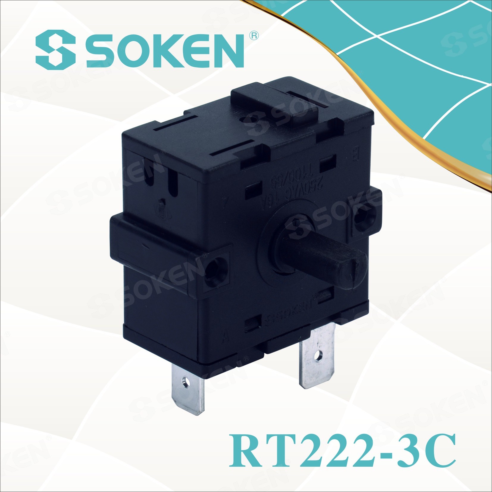 OEM/ODM Manufacturer Lighted Rocker Switches -
 Soken Rotary Switch for Oven – Master Soken Electrical