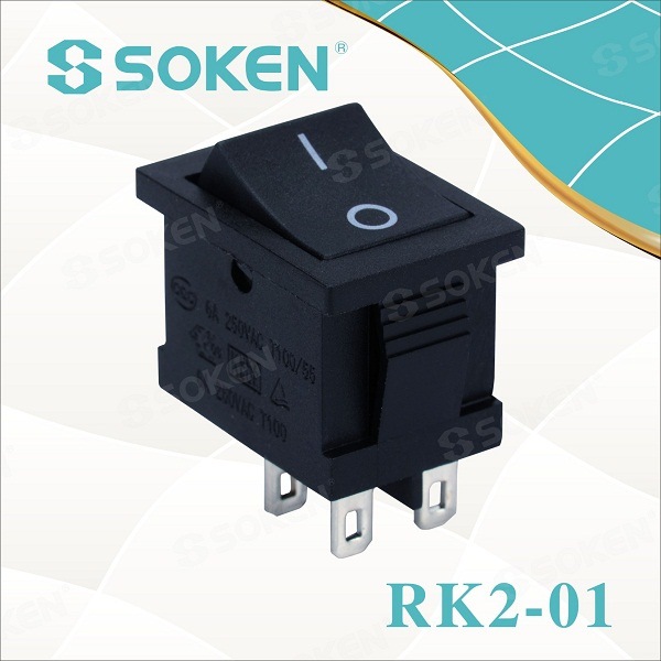 Hot sale Rechargeable Generator Portable -
 Soken Single Pole TUV VDE ENEC Rocker Switch T85 – Master Soken Electrical