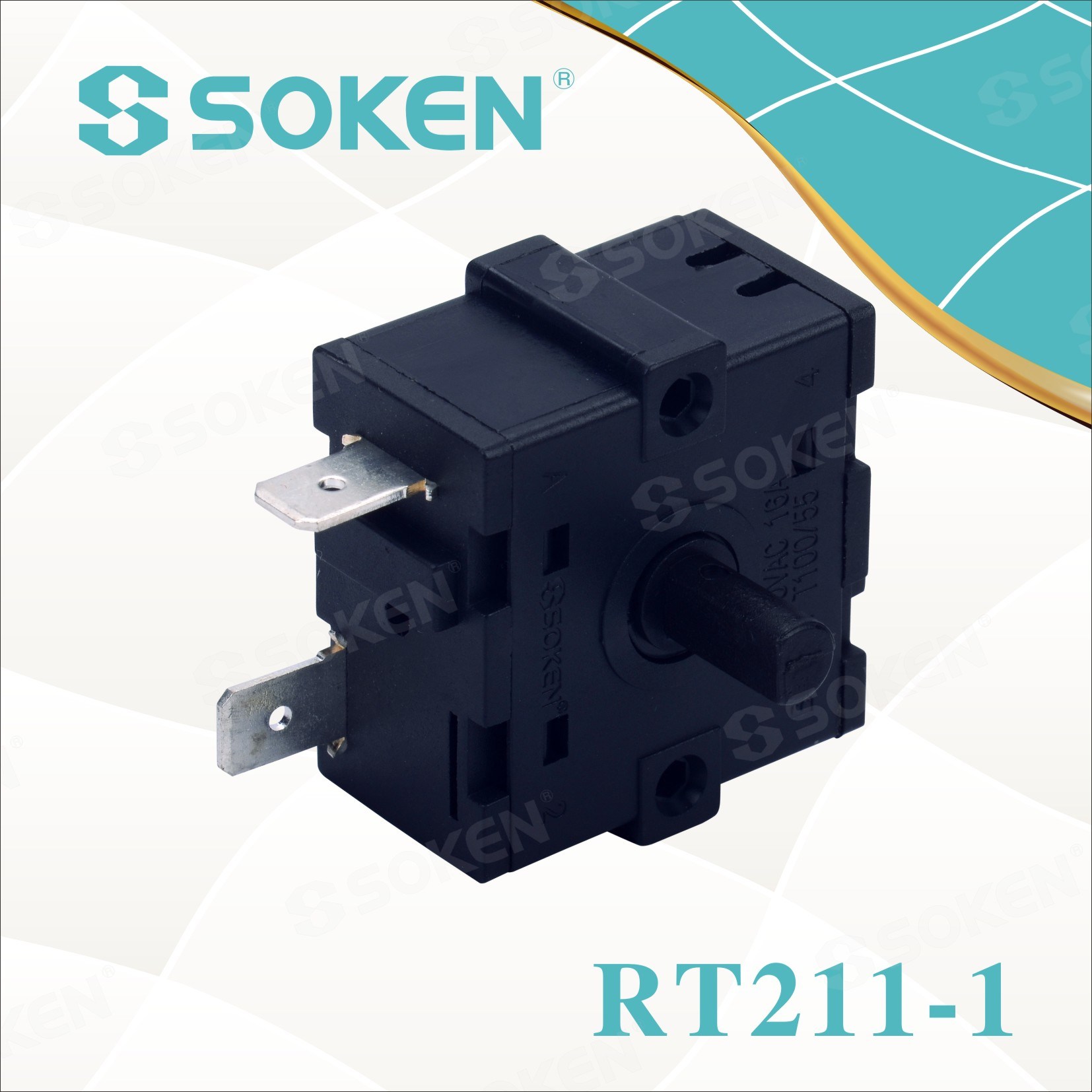 Supply ODM 7 Position Rotary Switch -
 Soken Water Heater Rotary Switch – Master Soken Electrical