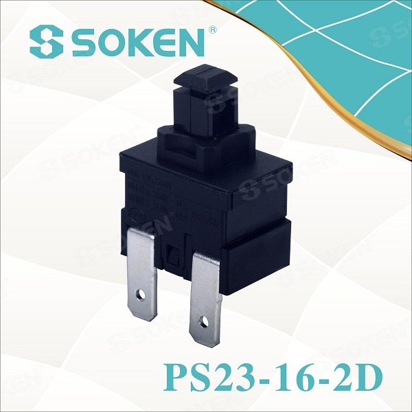 High Quality for Micro Key Button Switch -
 Soken vacuum Cleaner Push Button Switch 16A 1 Pole – Master Soken Electrical