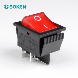 Soken Momentary გამორთულია Rocker Switch-ზე