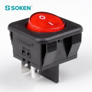 Encendido apagado Dpst Interruptor basculante