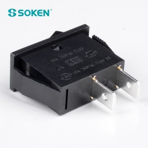 Soken yoqilgan o'chirilgan Rocker Switch