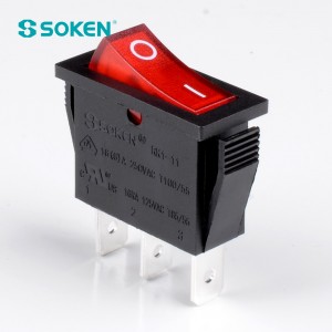 Rk1-11 Məişət Məişət Avadanlıqları Elektrik İşıqlandırması söndürüldü Roker Düymə T85