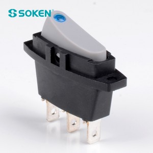 Soken Rk1-36 1X1n encès apagat Interruptor basculant il·luminat