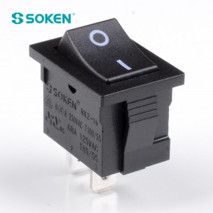 Sokne Rk2-16 1X2 eo amin'ny Rocker Switch