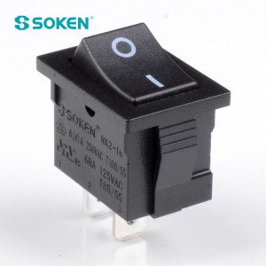 Sokne Rk2-16 1X3 activat desactivat a l'interruptor basculant