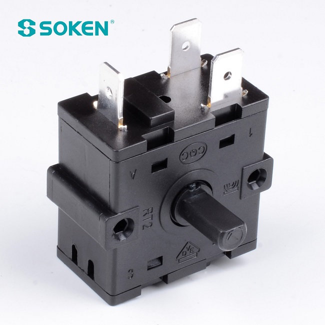 Interruptor giratorio de cocina Soken de 4 posiciones