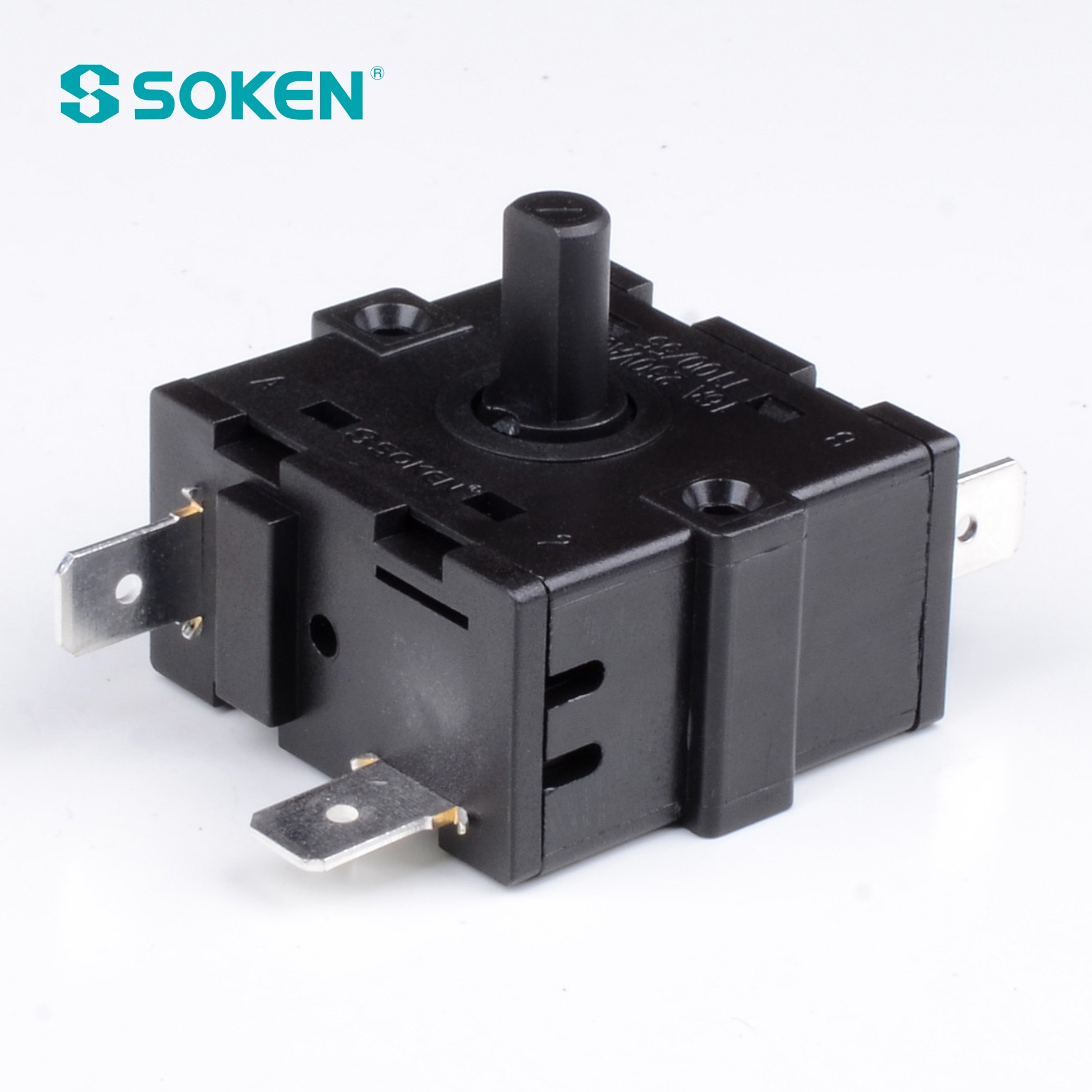 Soken 3-позиционный поворотный переключатель 250V 5e4 Rt233-8