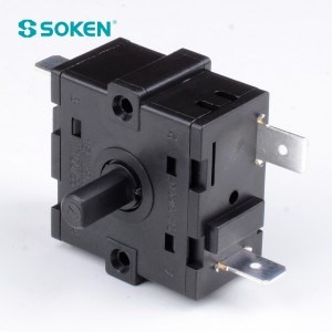 Calentador eléctrico Soken interruptor giratorio multiposición 16A 250V Rt243-3