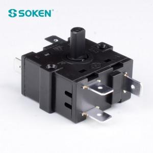 Soken 4 Vəzifəli Qızdırıcının Rotary Switch