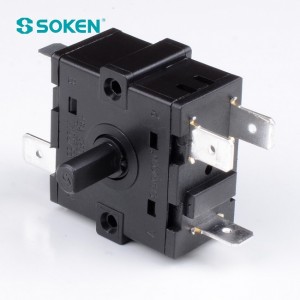 Soken Electric Oven 4 Position Rotary Switch 16A 250V T100