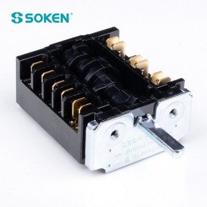 4 Position Rotary Switch T150 TUV үчүн негизги меш бөлүктөрүн